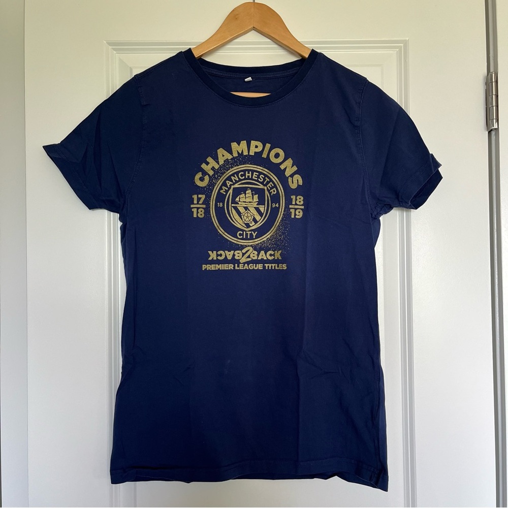 Manchester City Back 2 Back Premier League Champions t-shirt